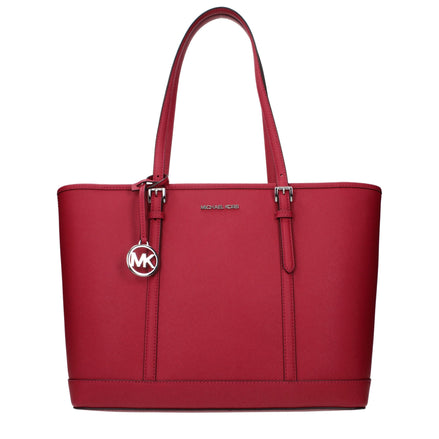 Michael Kors Red Leather Shoulder Bag Michael Kors