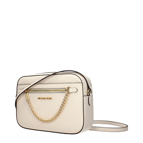 Michael Kors Beige Leather Crossbody Bag Michael Kors