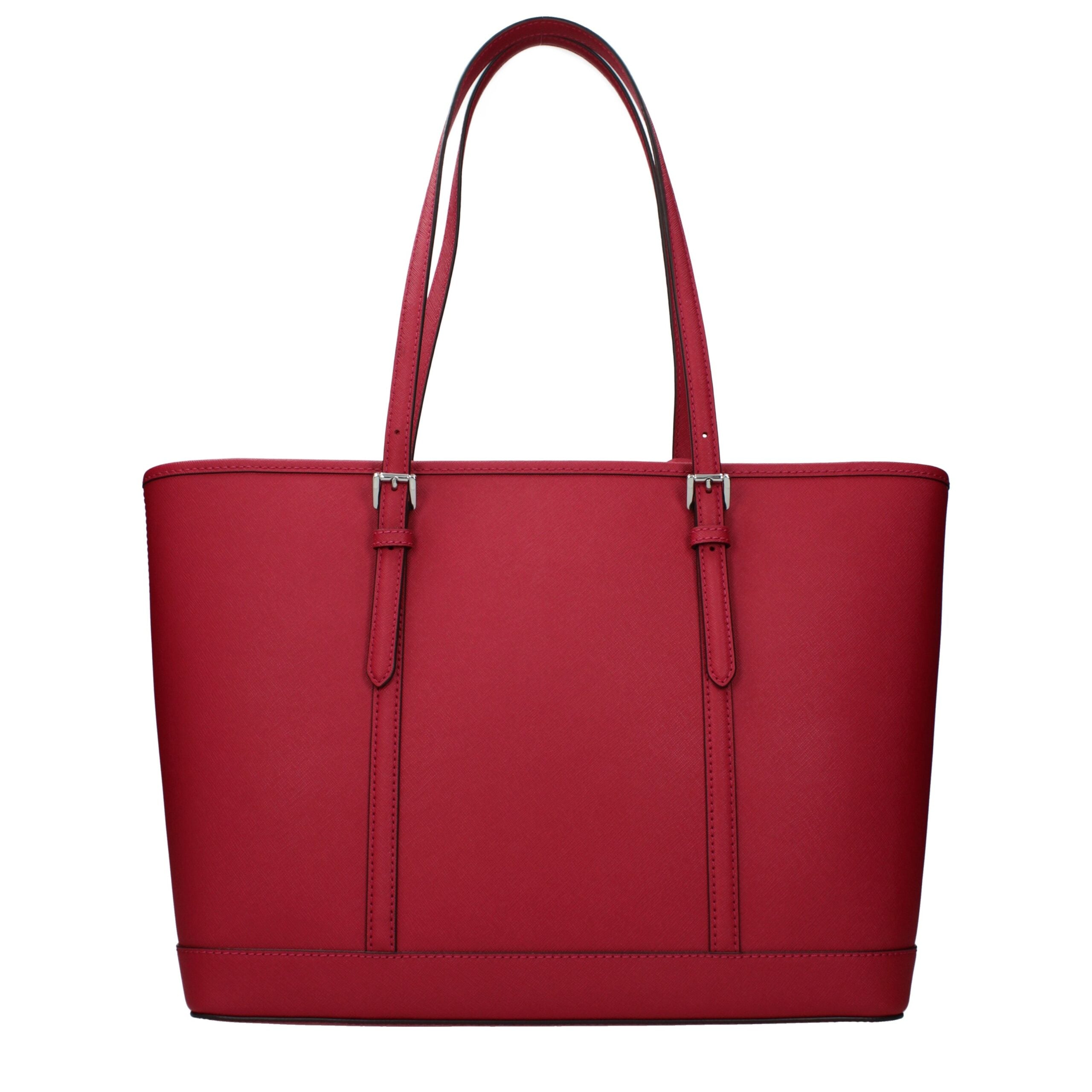 Michael Kors Red Leather Shoulder Bag Michael Kors