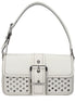 Michael Kors White Leather Shoulder Bag Michael Kors