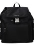 Michael Kors Black Fabric Backpack Michael Kors