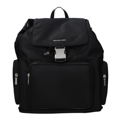 Michael Kors Black Fabric Backpack Michael Kors