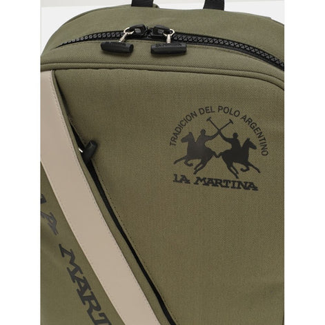 La Martina Bicolor Canvas Backpack La Martina