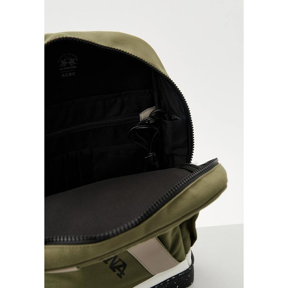 La Martina Bicolor Canvas Backpack La Martina