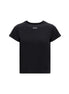 PINKO Black Cotton T-Shirt PINKO