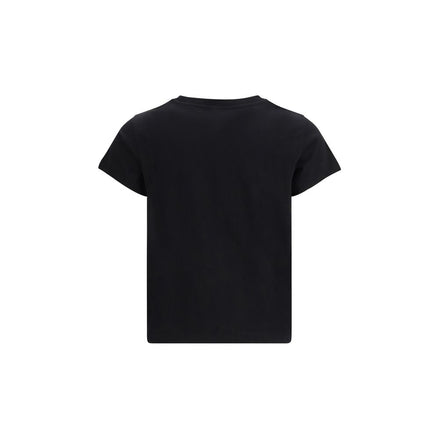 PINKO Black Cotton T-Shirt PINKO
