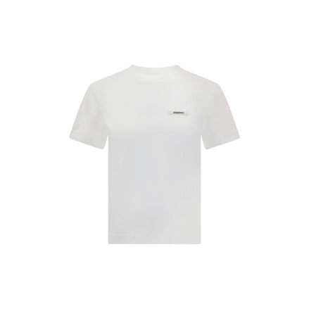 Jacquemus White Cotton T-Shirt Jacquemus