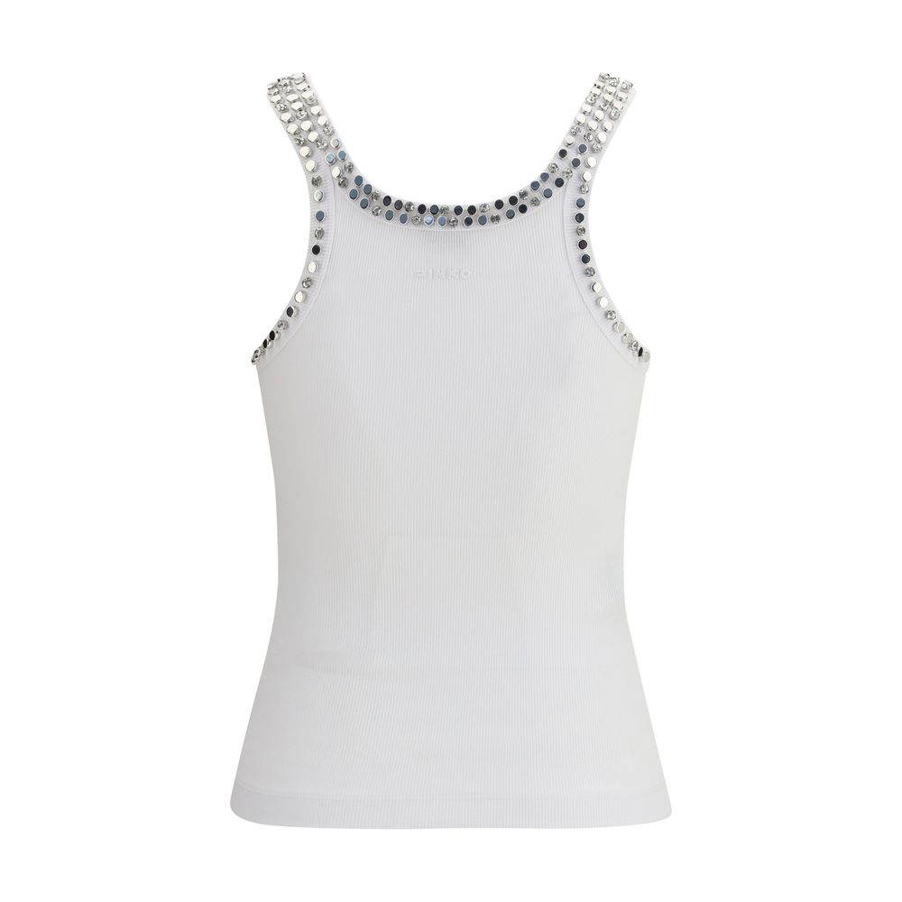 PINKO White Cotton Top PINKO