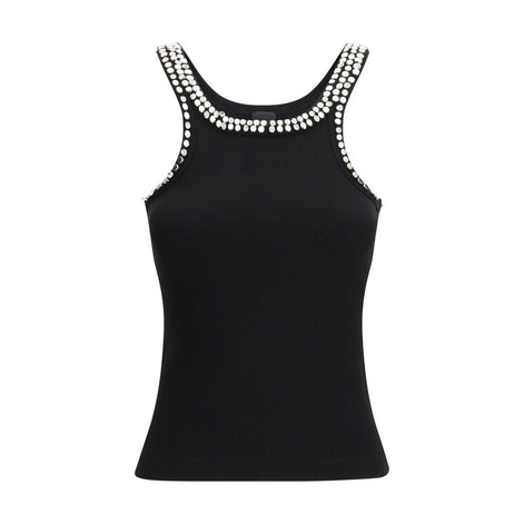 PINKO Black Cotton Top PINKO