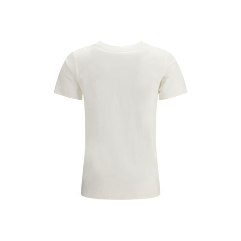 PINKO White Cotton T-Shirt PINKO