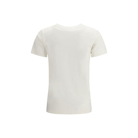 PINKO White Cotton T-Shirt PINKO