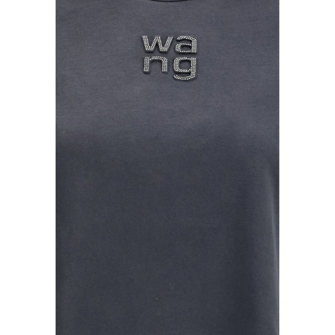 T-shirt en coton noir Alexander Wang