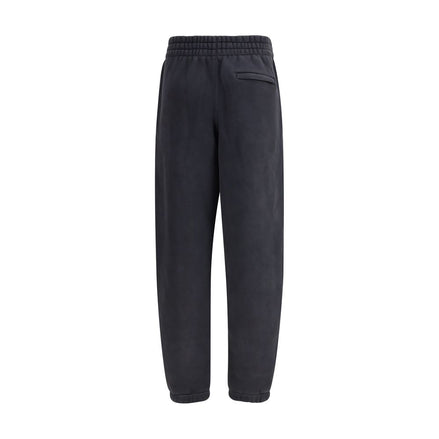 Pantalon de jogging en coton noir Alexander Wang (pantalon de sport)