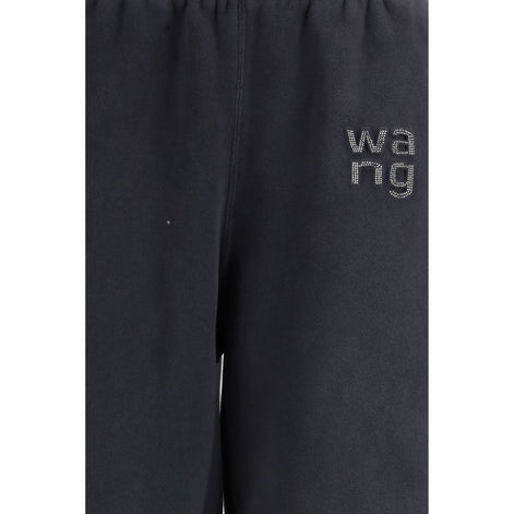 Alexander Wang Black Cotton Joggers (Workout Pants)