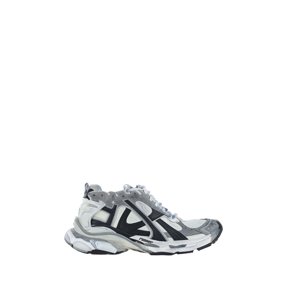 Balenciaga Gray Polyurethane Athletic Sneakers Balenciaga