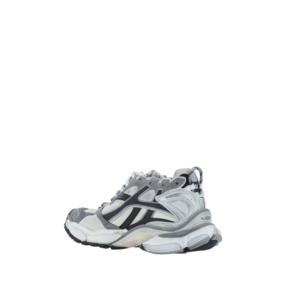 Balenciaga Gray Polyurethane Athletic Sneakers Balenciaga