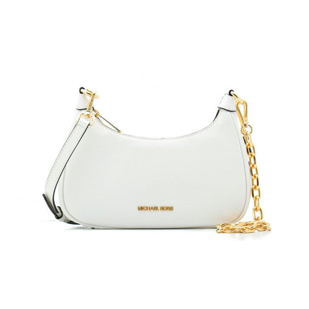 Sac bandoulière en cuir blanc Michael Kors