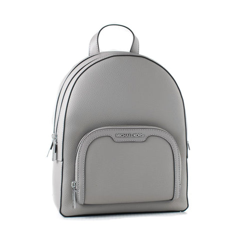 Michael Kors Gray Leather Backpack Michael Kors