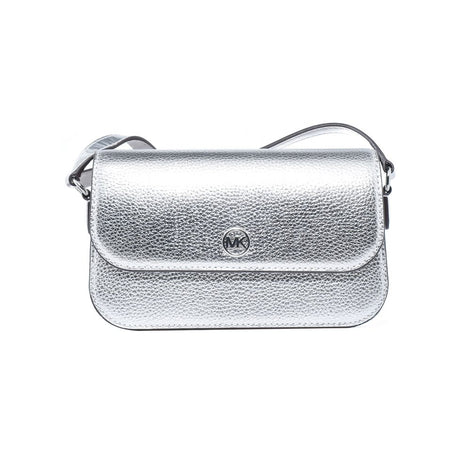 Michael Kors Gray Leather Shoulder Bag Michael Kors