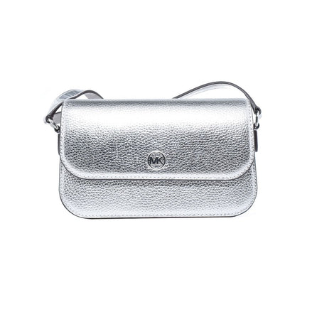 Michael Kors Gray Leather Shoulder Bag Michael Kors