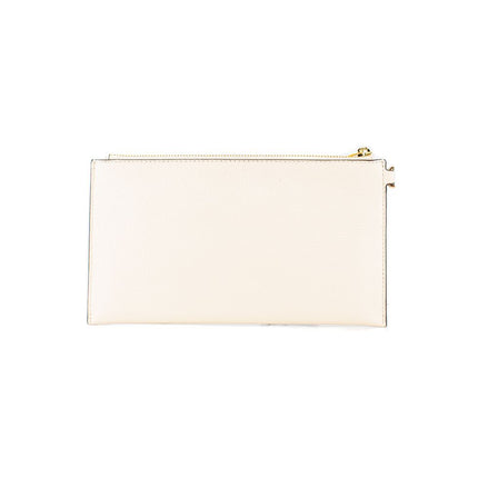 Pochette en cuir beige Michael Kors