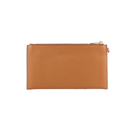 Pochette en cuir marron Michael Kors