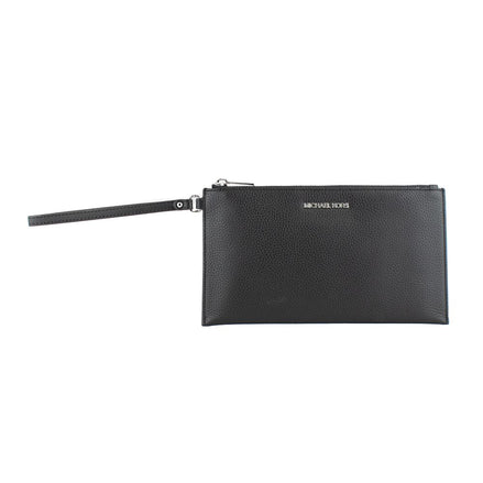 Pochette en cuir noir Michael Kors