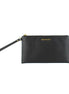 Michael Kors Black Leather Clutch Bag Michael Kors