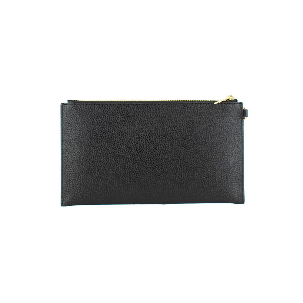Michael Kors Black Leather Clutch Bag Michael Kors