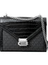 Michael Kors Black Canvas Crossbody Bag Michael Kors