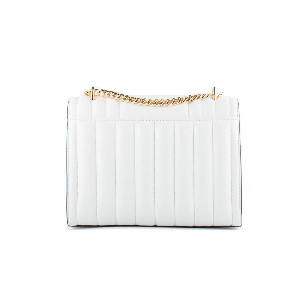 Sac bandoulière en cuir blanc Michael Kors