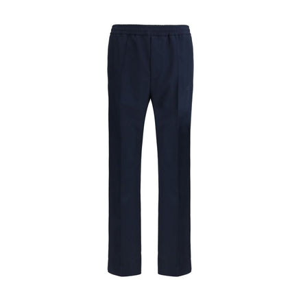 Pantalon décontracté Gucci en polyester bleu