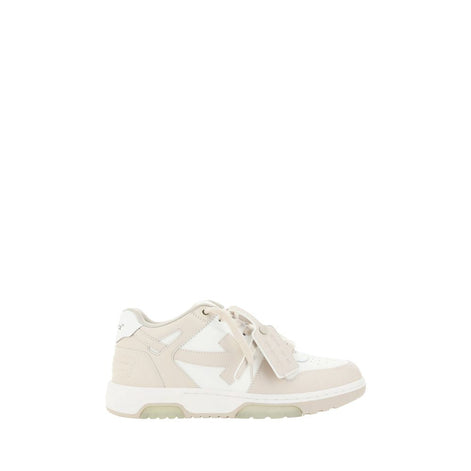 Off-White Beige Rubber Low Top Sneakers Off-White