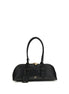PINKO Black Calf Leather Bos Taurus Shoulder Bag PINKO