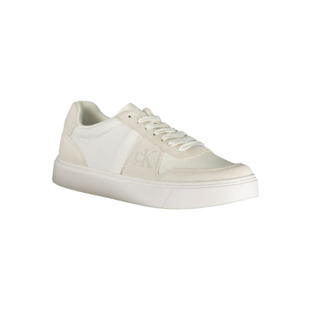 Calvin Klein Bianco Polyester Mens Sneaker Calvin Klein