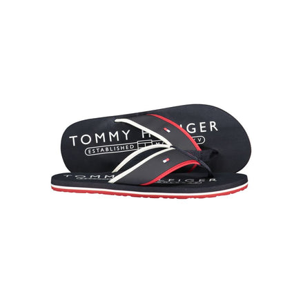Tommy Hilfiger Blue Polyurethane Men's Slide Sandal Tommy Hilfiger