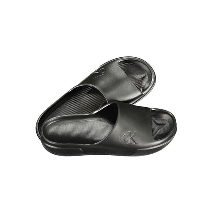 Calvin Klein Nero Polyurethane Mens Slipper Calvin Klein