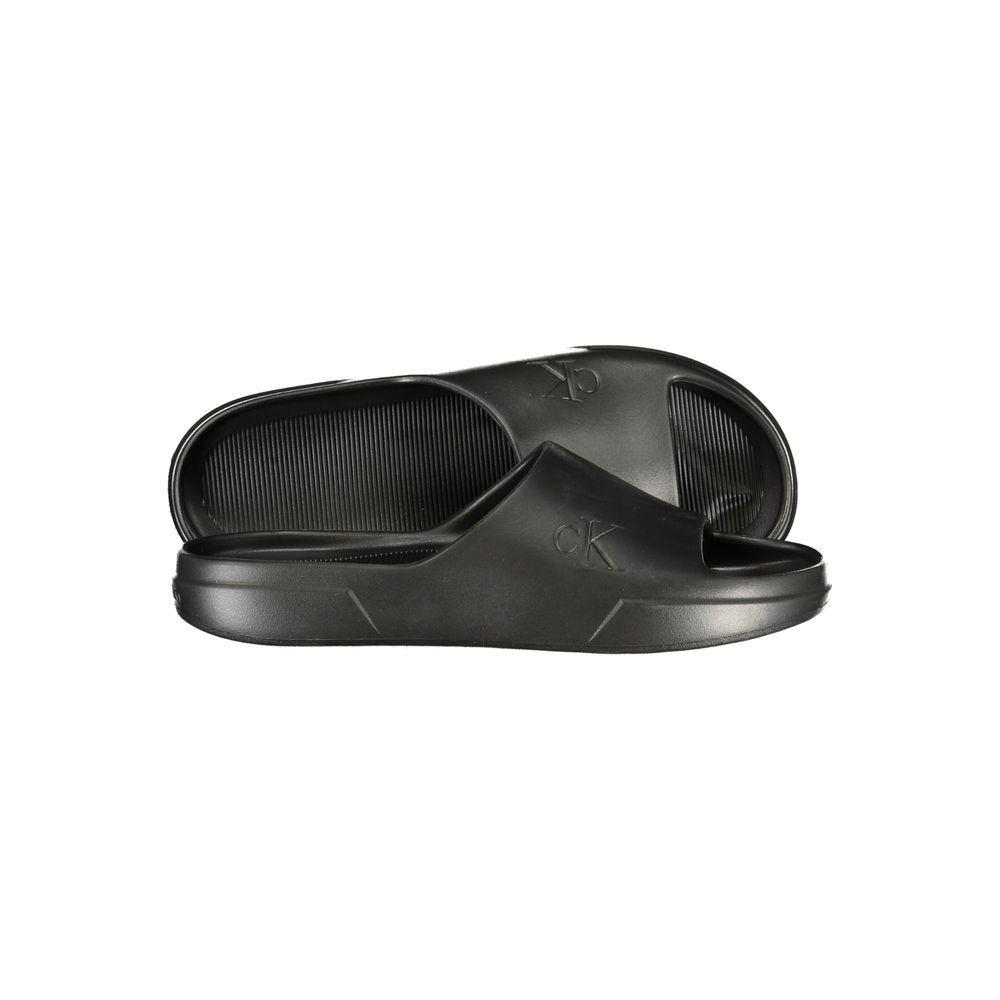 Calvin Klein Nero Polyurethane Mens Slipper Calvin Klein