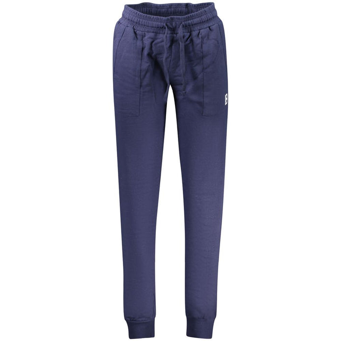 Laura Biagiotti Blue Cotton Athletic Pants
