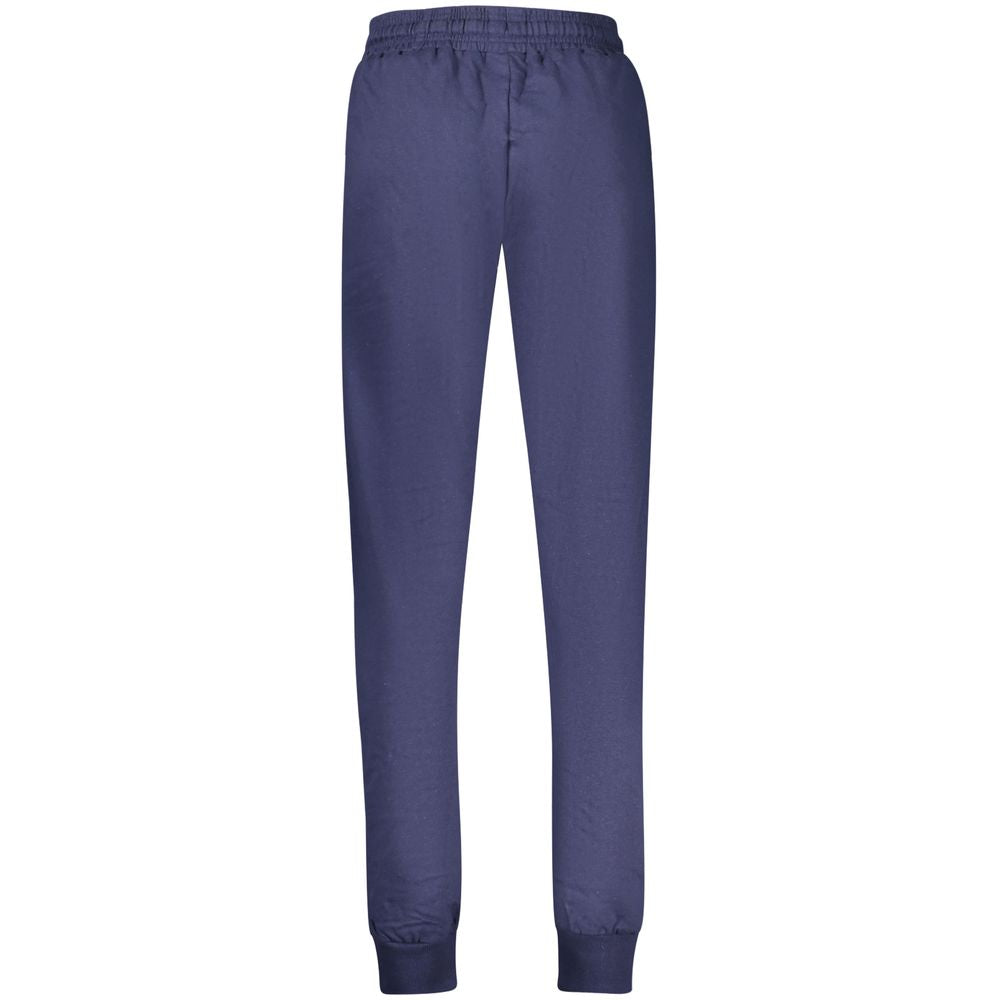 Laura Biagiotti Blue Cotton Athletic Pants
