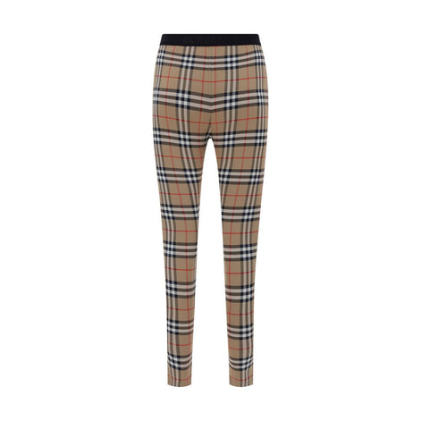 Burberry Brown Polyamide Leggings Burberry