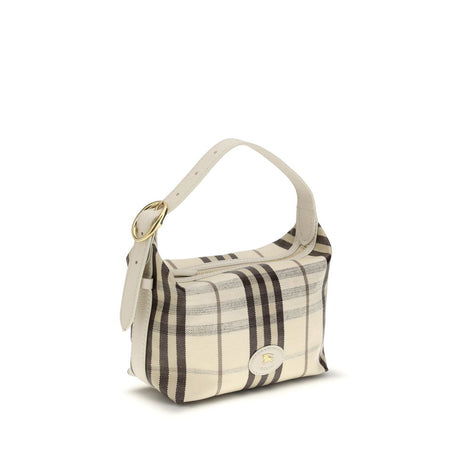 Burberry Beige Cotton Shoulder Bag