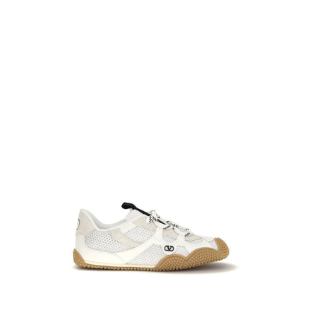 Valentino Garavani White Polyamide Athletic Sneakers Valentino Garavani
