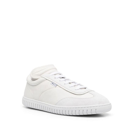 Bally White Calfskin Low Top Sneakers Bally