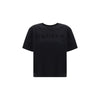 Alexander McQueen Black Cotton T-Shirt Alexander McQueen