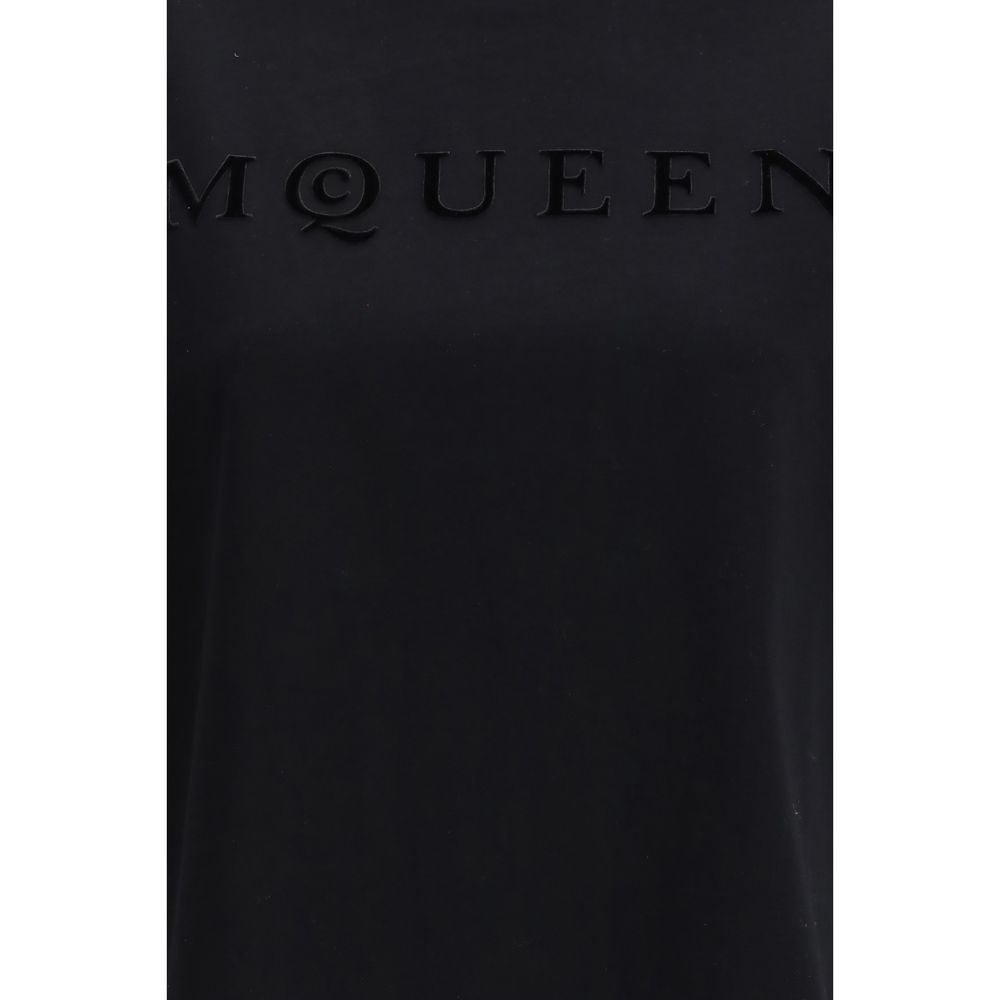 Alexander McQueen Black Cotton T-Shirt Alexander McQueen