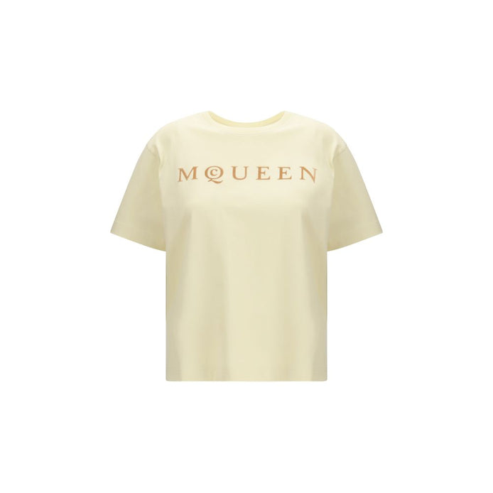 Alexander McQueen Bicolor Cotton T-Shirt Alexander McQueen