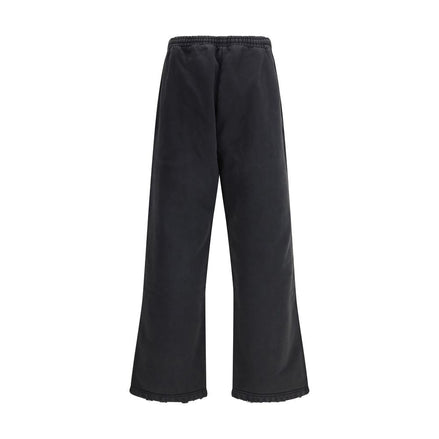 Balenciaga Black Cotton Casual Pants Balenciaga