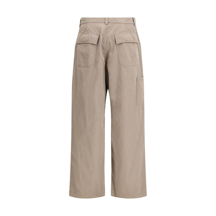 Balenciaga Beige Cotton Casual Pants Balenciaga