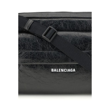 Balenciaga Black Lamb Ovis Aries Aries Shoulder Bag Balenciaga